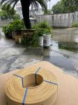 Winch Viscose Fiber Brass Wires Woven Brake Lining