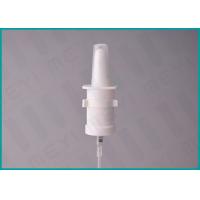 Buy cheap 18/415 White Nasal Plastic Spray Pump , Pharmaceutical Pump Mister Sprayer product