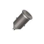 Dual Ports FCC PD18W 2.4A Cell Phone Car Charger Plastic Head