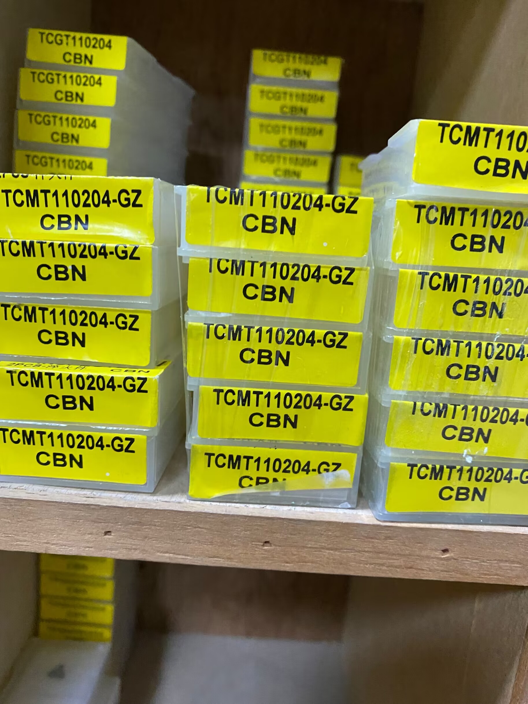 TPGH PCD Cutting Inserts , Carbide CBN Turning Inserts For Cnc Tool