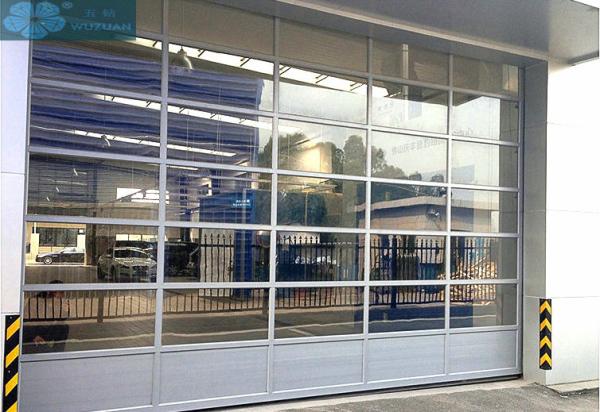 Buy cheap Commercial Sectional Storefront Contemporary Glass Garage Door OEM from wholesalers