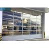Buy cheap 220V 2.5mm Galvanized Steel PC Glass Panel Garage Doors from wholesalers