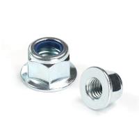 Buy cheap ISO7043 Grade8 M10 Zinc Plated Nylock Flange Nuts product