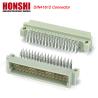 Buy cheap Euro Din 41612 Connector 3 Rows Plug Header Male Eurocard Connectors 48 Pin Right Angle from wholesalers
