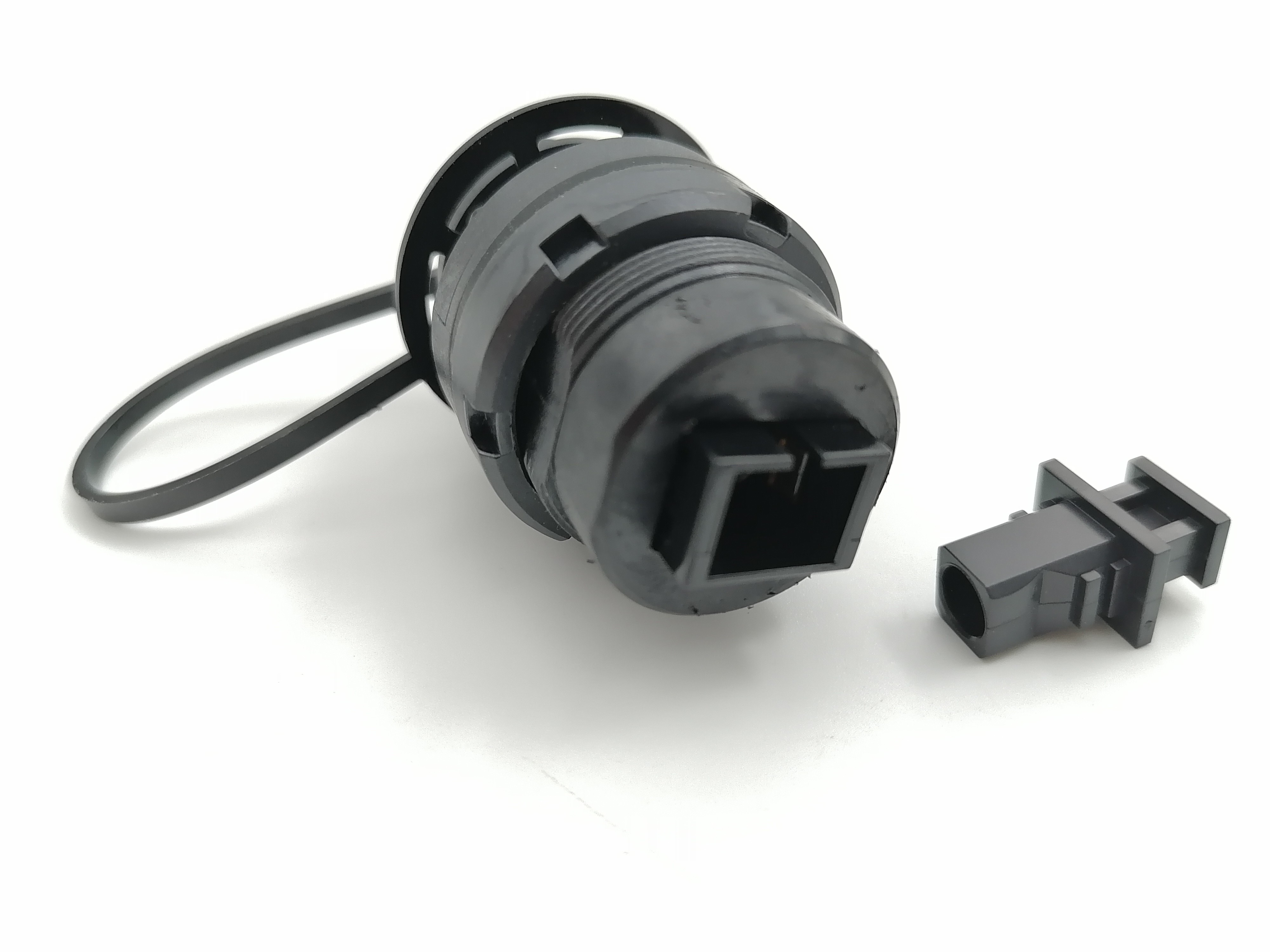 Waterproof IP67 5G Telecom SC/APC Optitap Bulkhead Adapter