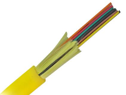 Distribution Indoor Fiber Optic Cable 4 To 12 Core For Data Center, Break Out
