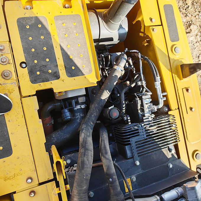 Komatsu PC110-8 Mini Used Excavator 65KW Rated Power 0.48m3 Bucket Capacity