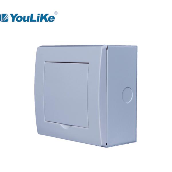 Buy cheap Plastic ABS Door MCB Electrical Distribution Box 4 Way Consumer Unit Indoor from wholesalers