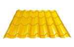 Color Steel Glazed Bamboo Type Roof Tile Roll Forming Machine 3 - 5m / Min
