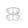 Buy cheap Ceramic Rear Brake Pad OEM 04466-12130 With OE Number 04465-35290 from wholesalers