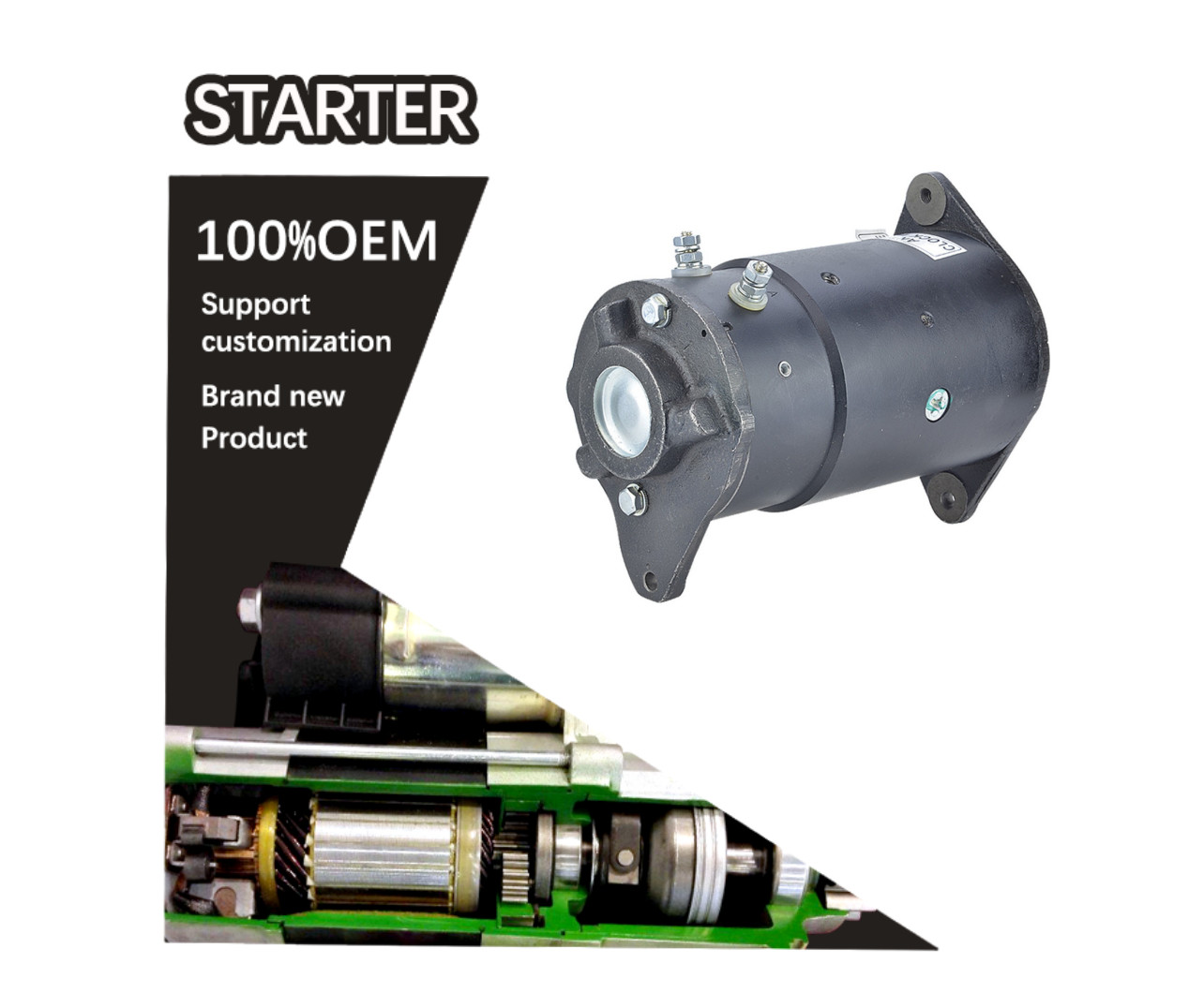 12V 13T CCW Alternatror Cub Cadet Tractor Garden Starter Generator 1101691, 1101692, 1101967, 1101996, 1101997