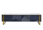 ISO9001 Modern Stainless Steel Coffee Marble Table