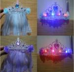 Children's crown veil garland, Korean bridal headdress, shawl wedding bridal hat