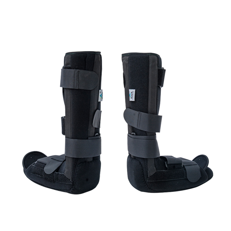 2022 New Black Breathable Foot Support Medical Healthy Protect Ankle Brace Orthosis