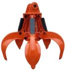 Manufacturer NM400 Excavator Rock Grapple, Q345B Grab Bucket for CAT Komatsu JCB