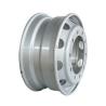 Buy cheap 5 Lug 5x114.3 Rims Steel Wheel White With Red Line from wholesalers