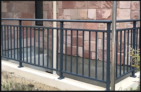 Buy cheap High Strength No Welding Zinc Steel Balcony Guardrail with Powder Coated Finish from wholesalers