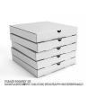 Buy cheap Food Grade Pizza Box Custom Folding Kraft Carton Frozen Food Packaging Box For Pizza Aluminum Foil Insulated Box from wholesalers
