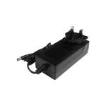 Black DC 5V 2A Interchangeable Plug Power Adapter Lightweight