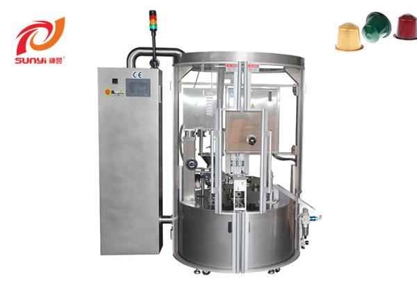 Buy cheap SKP-1N Rotary Aluminum Nespresso Coffee Capsule Filling Sealing Machine from wholesalers