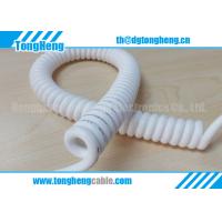 Buy cheap Dongguan Excellent Elastic Memory Customized Electrical Spiral Cable product