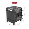 Buy cheap Custom Metal Stainless Steel Campfire Barbecue Stove BBQ Finishing Not Coated 54*21*23cm from wholesalers