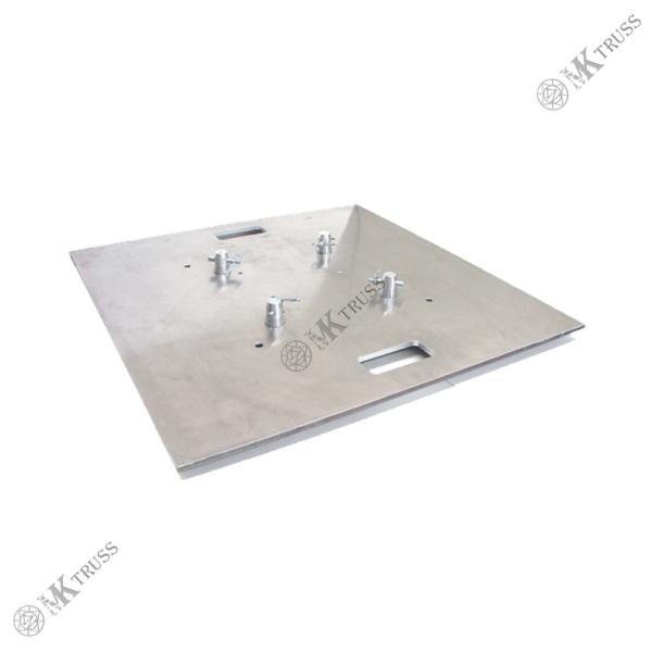 Aluminum Alloy Truss System Base Plate for Square Ground Support Structure