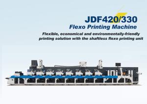 China Labeling Flexographic Printing Press Horizontal Packaging Printing Machine on sale