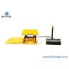 Buy cheap Yellow 860mm 1000KG Low Profile Scissor Lift Table For Pallet Leveling from wholesalers