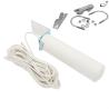 Buy cheap For 3G 4G Router antenna 10m for HUAWEI ZTE Vodafone WiFi Router 4G 12dBi WiFi FiberGlass SMA N Male Antenna from wholesalers