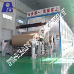 Air Cushion Headbox Type Fluting Paper Machine 2ply Wire Forming