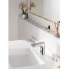 Buy cheap Sensor Mixer Tap Restaurant Toilet Chrome Faucet Mall Hotel Washroom Water Mixers AC/DC 220V from wholesalers