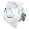 Buy cheap Square Gypsum Housing Trimless LED Downlights 160x160mm from wholesalers