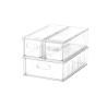 Buy cheap Thick 0.5mm Clear Bathroom Storage Containers Plastic Drawer Organizer from wholesalers