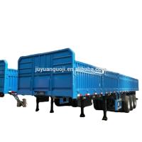 Buy cheap 3 Axles Flatbed Dropside Side Wall Open Lorry Semi-Trailer for Bulk Cargo product