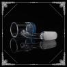 Buy cheap Real USA Opaque Gavel Flat Top Quartz Banger Nail Blue 4mm Bottom from wholesalers