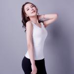 Body shaper, fitting design, stretch weave. XLWC009, eastern woman sports wear.