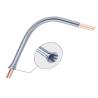 Buy cheap Zinc Plated HVAC Service Tools ROHS Thin Wall Steel Spring Tube Bender from wholesalers
