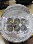 Tricycle LED Headlight Electric Rickshaw Parts Bright 501-800W Power Black And