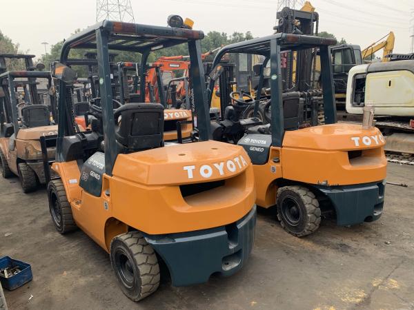 Buy cheap Solid Tires Lifting Height 3000mm 3T Used Toyota Forklift from wholesalers