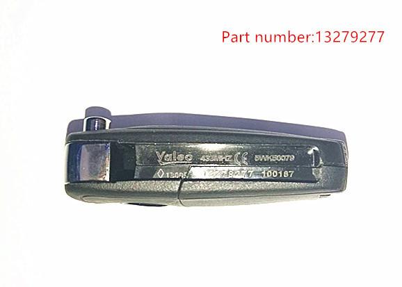 Buy cheap 3 Buttons 433MHz 13279277 Vauxhall Astra Key Fob Corsa Insignia Zafira Vauxhall Flip Key For Car from wholesalers