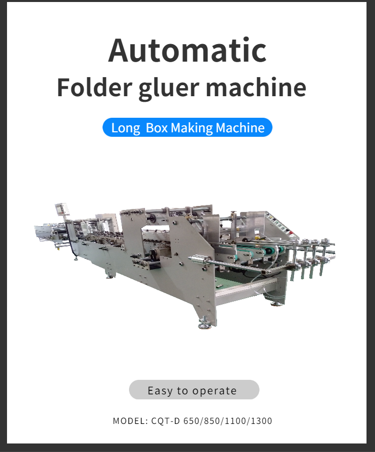 Easy to Operate 850 Folder Gluer Machine for Worldwide Agency Seeking Agency Worldwide