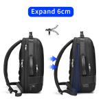 High quality custom logo travel business usb charging laptop bag pack men
