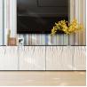 Buy cheap High Glossy Self Adhesive PVC Vinyl Waterproof Oil Proof Film Wallpaper for Kitchen Cabinet Wardrobe Modern Design Style from wholesalers