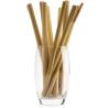 Buy cheap 100% Natural Disposable Bamboo Straws Green Degradable For Drinks Laser Label Logo from wholesalers