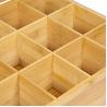 Buy cheap 12 Compartment Bamboo Tea Bag Box , Wooden Tea Chest For Home / Office from wholesalers