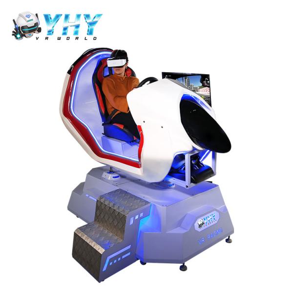 Buy cheap Portable Car Driving Virtual Reality Games 220V Coin Operated VR Racing Simulator from wholesalers