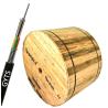 Buy cheap 12 24 48 core outdoor stranded Loose Tube steel armoured GYTS direct bury/duct/aerial fiber optic cable from wholesalers