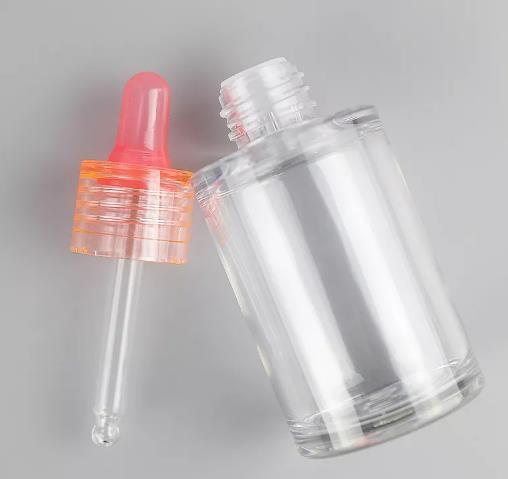 Buy cheap Empty 30ml Serum Essential Oil Bottle With Dropper Pink from wholesalers