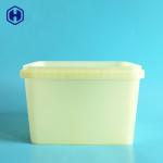 Recycled PP IML Tubs 2800ML 94OZ Thin Wall Square Food Grade Buckets